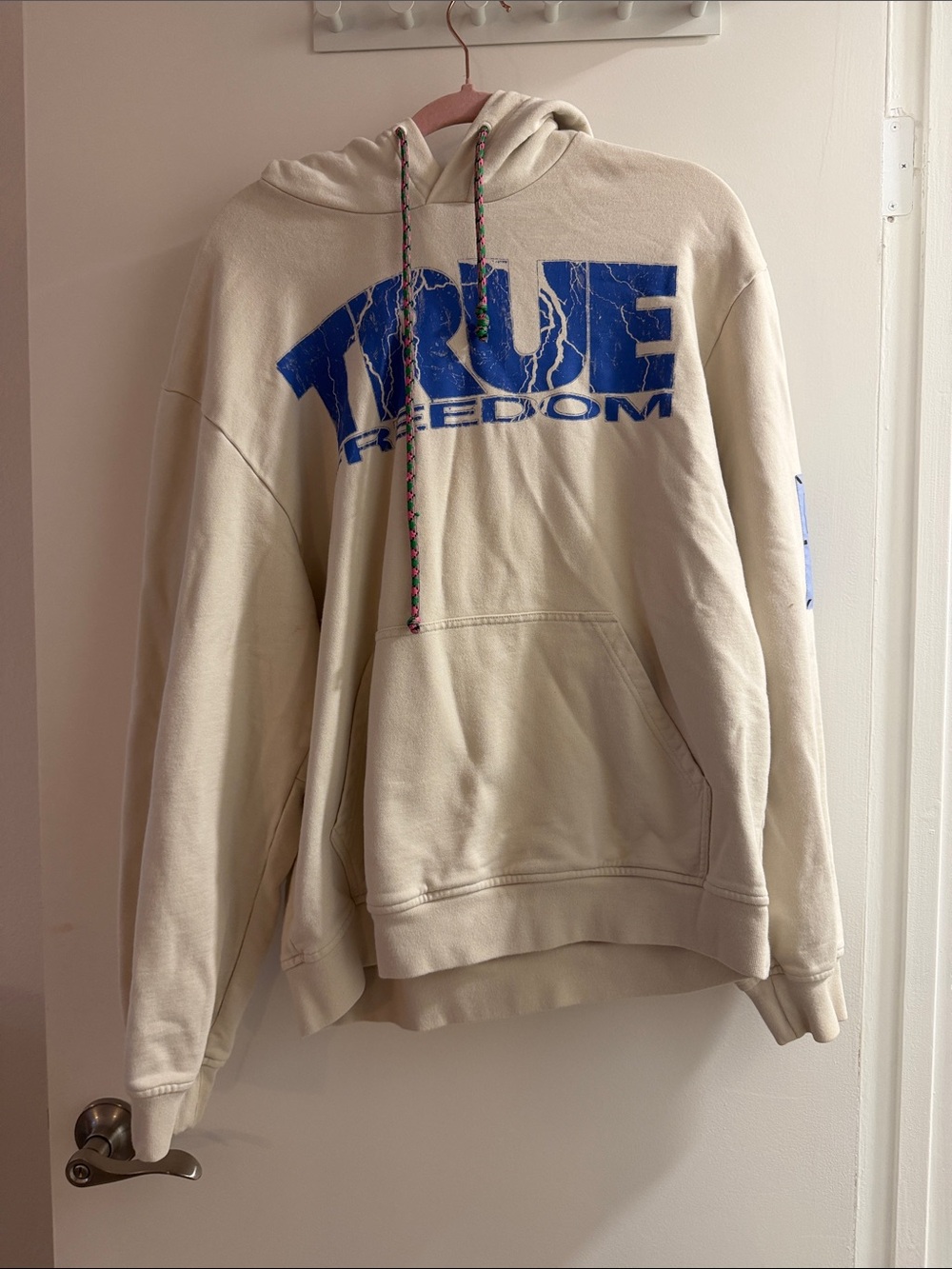 MCQ Off-White True Freedom Relaxed Hoodie